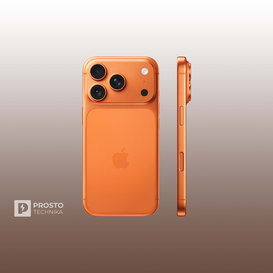 Смартфон Apple iPhone 17 Pro 256GB Cosmic Orange, eSIM